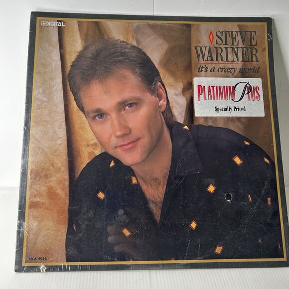 Other - Steve Wariner - It's A Crazy World Vinyl LP SEALED MCA-5926